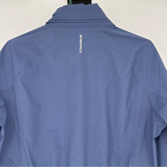 ZERO RESTRICTION THE PLAYERS HOODED OLIVIA JACKET in STORM/WHITE - Picture 7 of 16